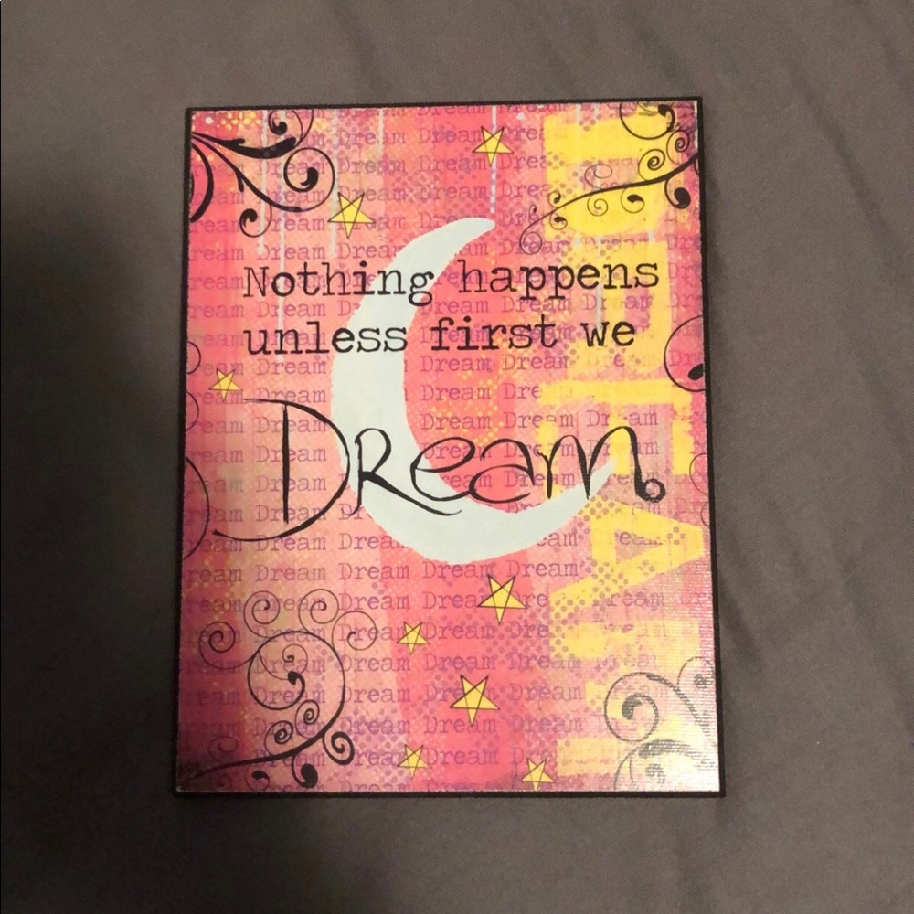 Dream plaque